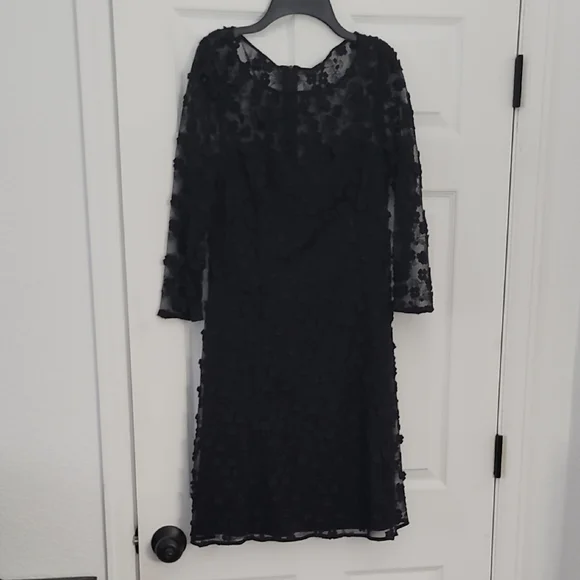 Karl Lagerfeld | Dresses | Karl Lagerfeld Blue Long Sleeve Sheath Dress |  Poshmark